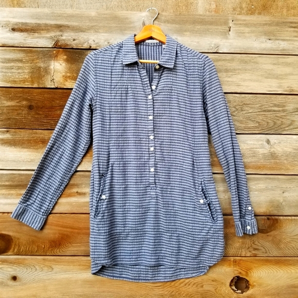 Toad&Co Tops - Toad&Co. Small Women's Button Down Tunic Shirt